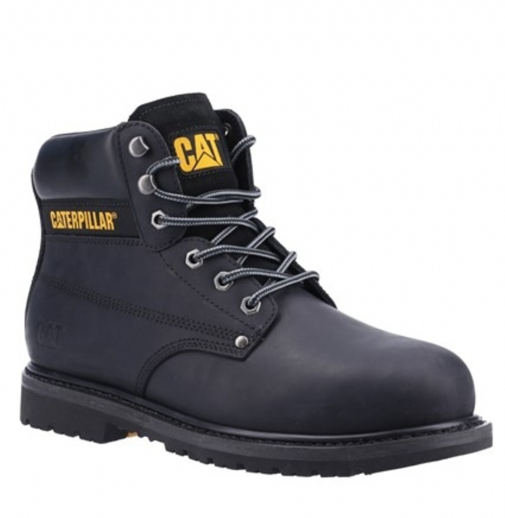 Caterpillar Powerplant S3 Black Safety Boot Aston Pharma
