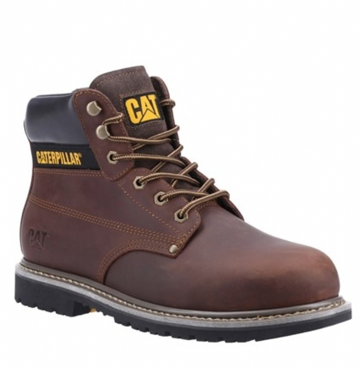 Caterpillar Powerplant S3 Brown Safety Boot