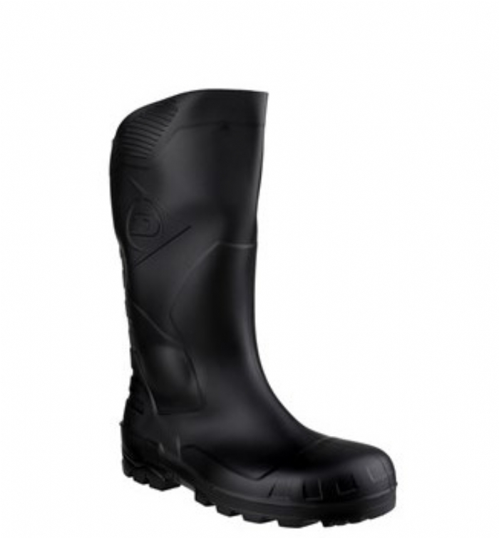 Dunlop Du Devon Black Safety Wellington Boot