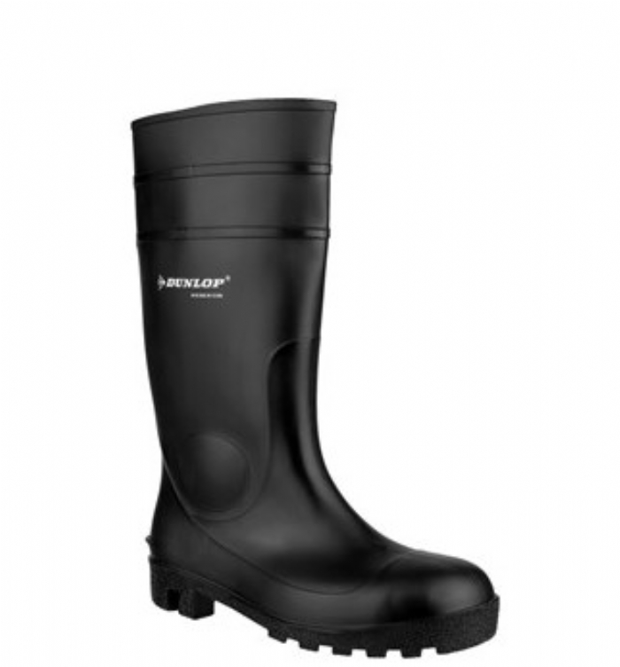 Dunlop Protomaster 142PP Black Safety Wellington Boot