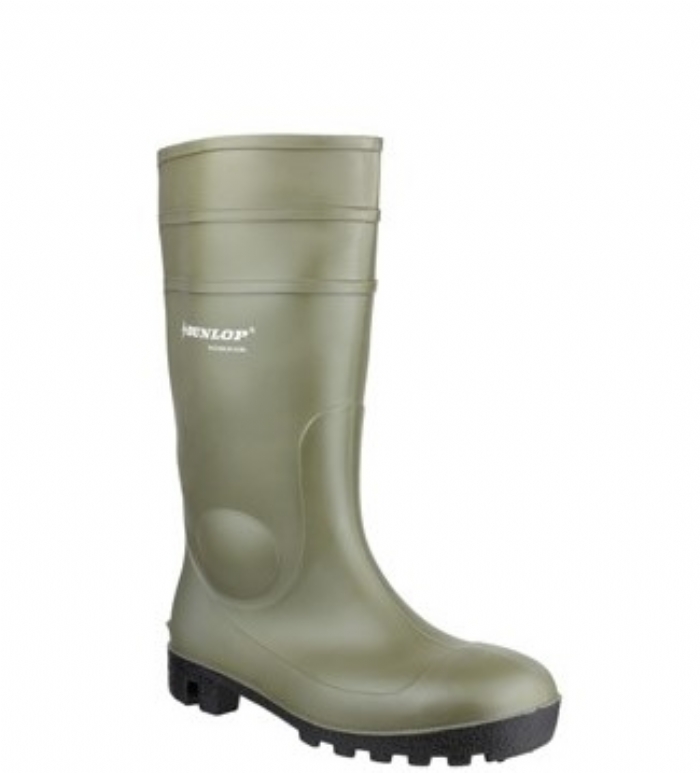 Dunlop Du Protom FS 142VP Green Safety Wellington Boot