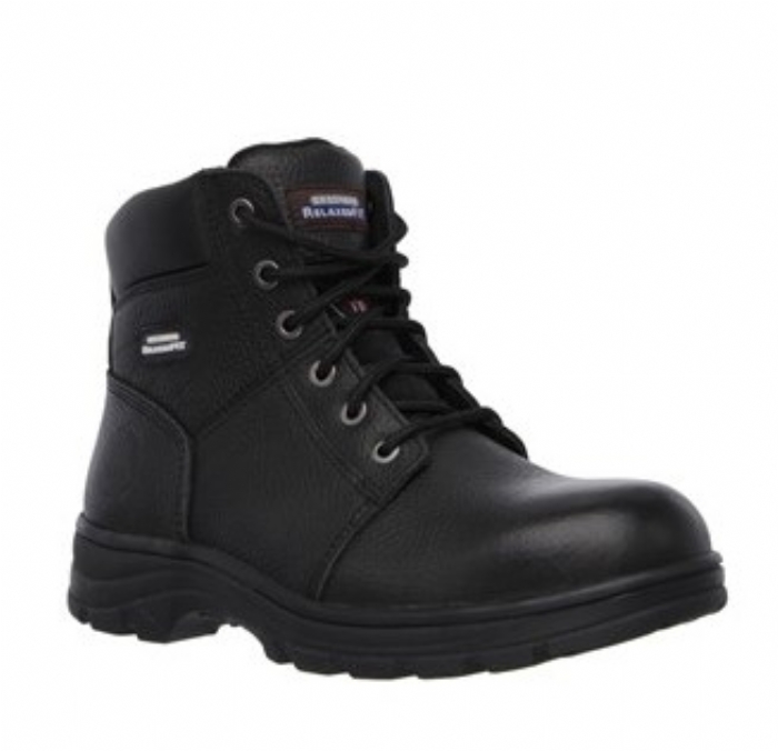 Skechers Workshire Lace Up Safety Boot Black