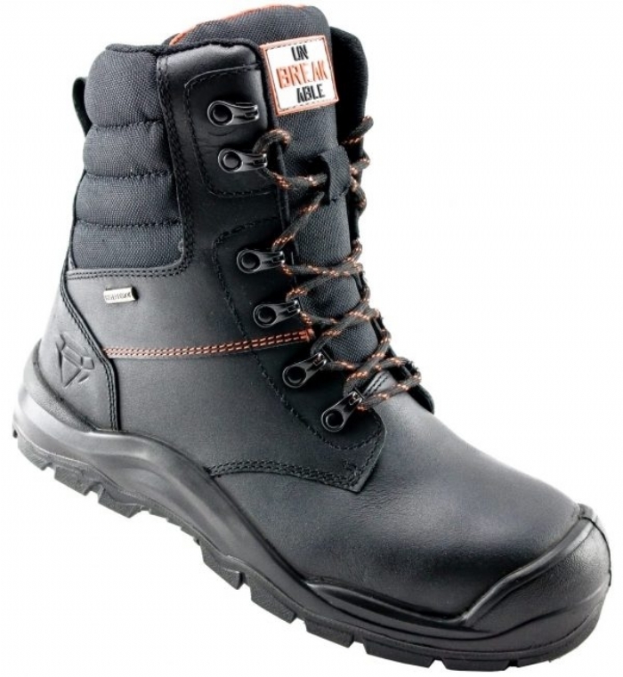 Unbreakable U108 Tornado S3 SRC Waterproof Black Composite Safety Boot