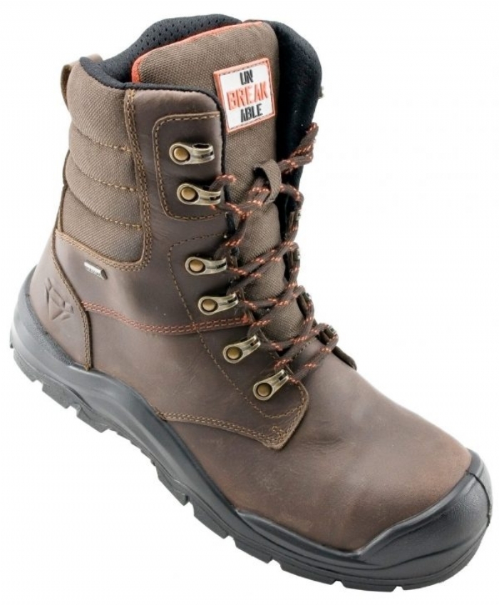 Unbreakable U109 Tornado S3 SRC Waterproof Brown Composite Safety Boot