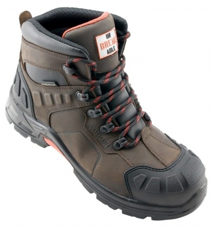 Unbreakable U114 Hurricane S3 SRC Waterproof Brown Composite Safety Boot