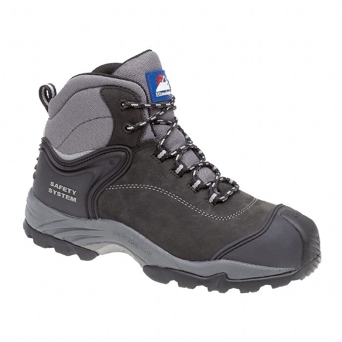 HIMALAYAN Black Nubuck Safety Boot