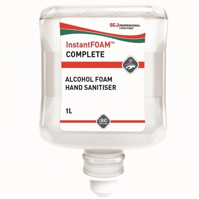 Deb InstantFOAM Complete Hand Sanitiser Cartridge 1 Litre