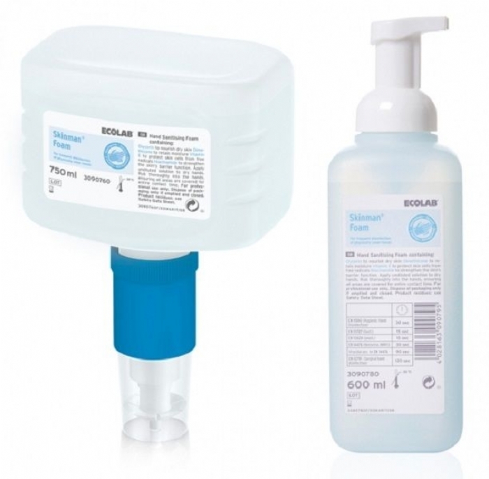 Skinman Foam (bottle with integral pump)