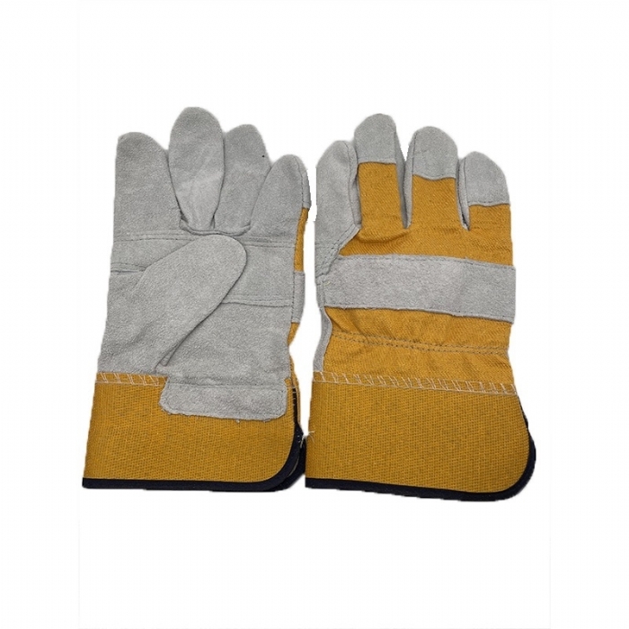 Bodytech Canadian Hide Leather/Cotton Rigger Glove, Size 10