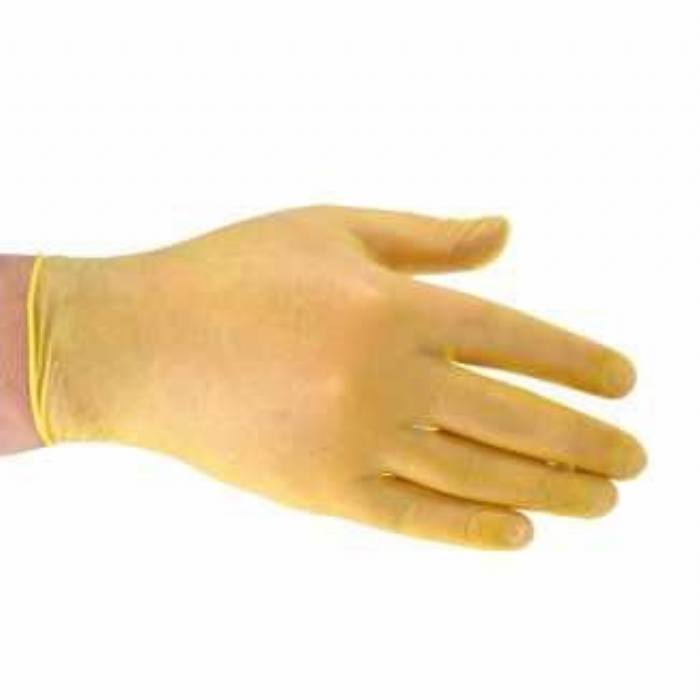 Bodytech PF Vinyl Gloves, Yellow, 1000/Case