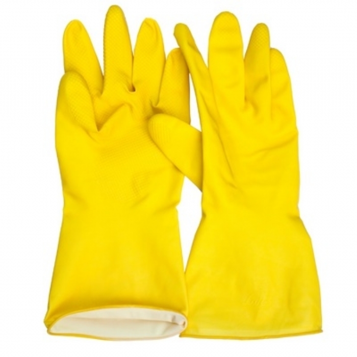 Bodytech Household Gloves, Yellow