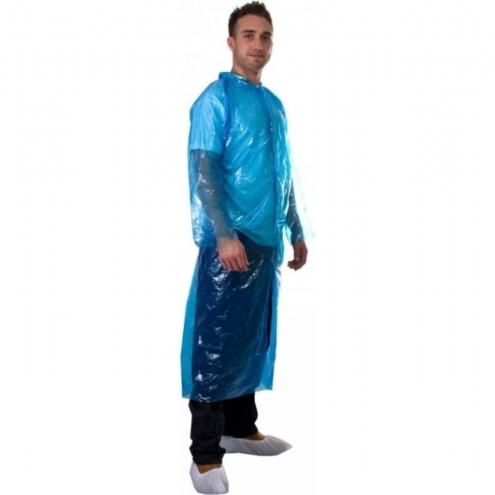 Bodytech PE Visitor Coat, Blue, 500/Case