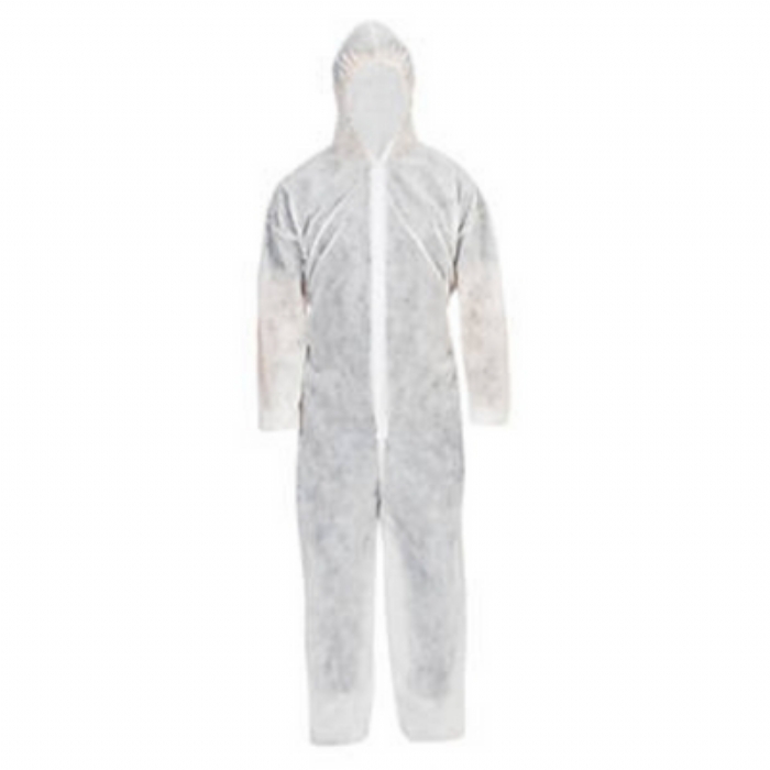 Bodytech Disposable Coveralls, White