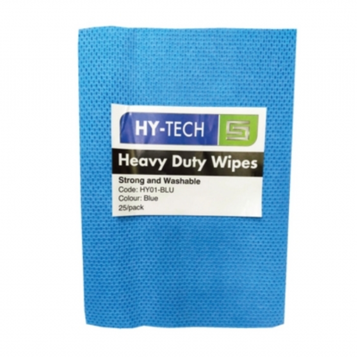 Hy-Tech Heavy Duty Velette  Cloths, Blue
