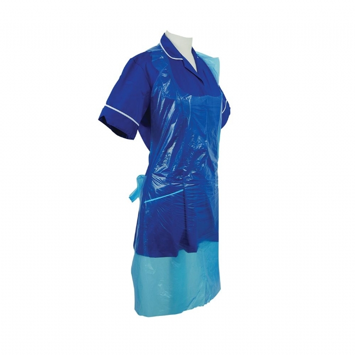 Premium Longer Length Polythene Aprons on a Roll