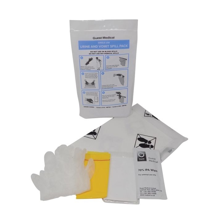 Urine & Vomit Spill Pack - Single Use