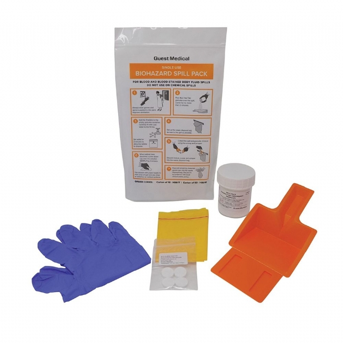 Biohazard Spill Pack - Single Use