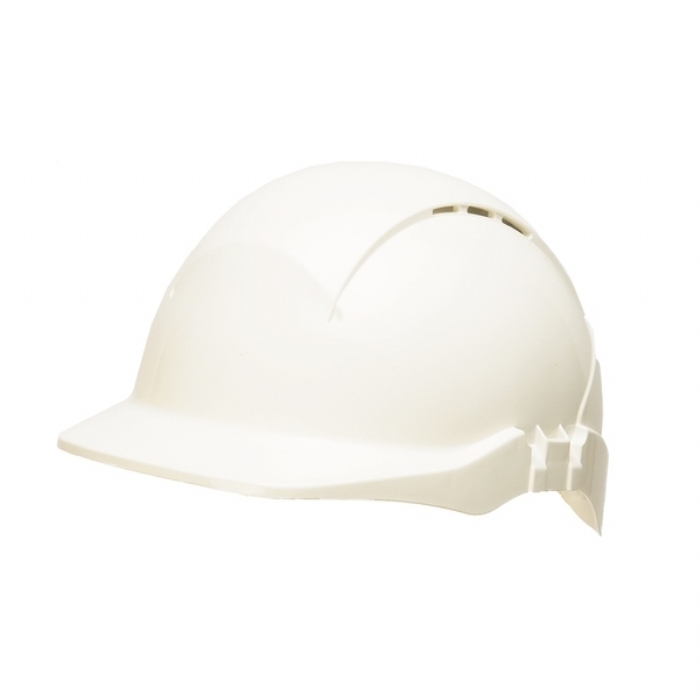 Centurion S09WF Concept Full Peak Slip Ratchet Vented Helmet White