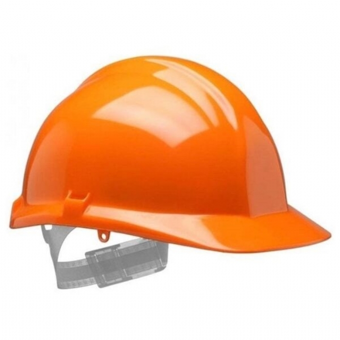 Centurion S03COA 1125 Classic Full Peak Slip Ratchet Non Vented Helmet Orange