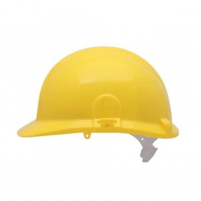 Centurion S17YA 1125 Classic Reduced Peak Slip Ratchet Non Vented Helmet Yellow