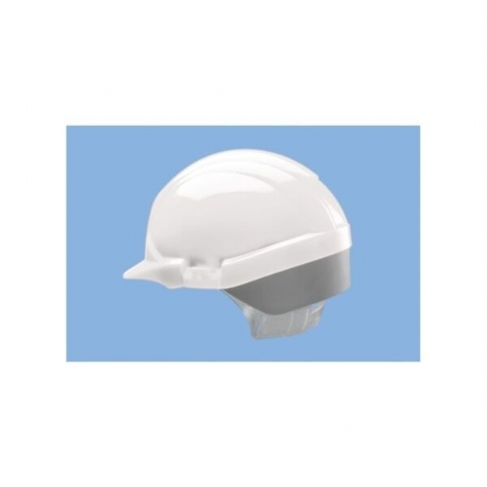 Centurion S12WSA Reflex Mid Peak Slip Ratchet Vented Helmet White With Silver Flash