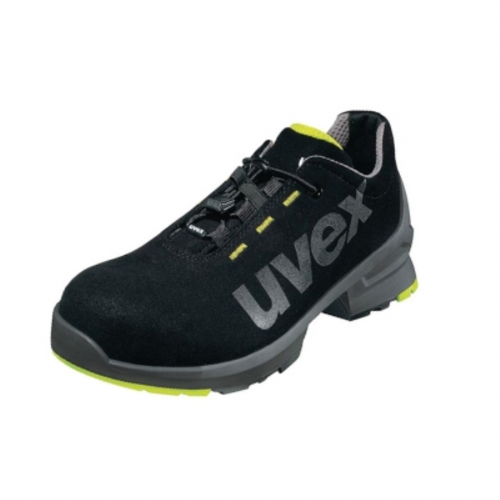 UVEX 1 Safety Trainer, Black/Yellow