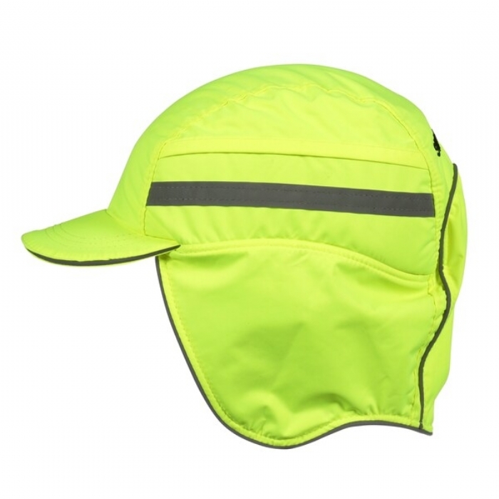 HC23/HY/RP First base Winter Bump Cap High visability Reduced Peak Yellow