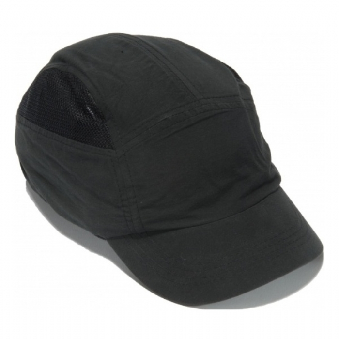 Reduced Peak First Base Bump Cap Black