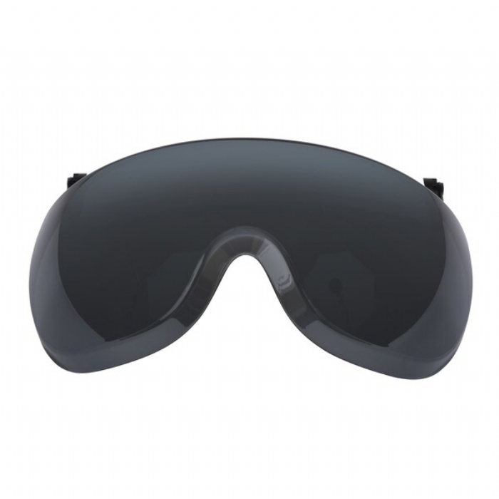 3M X5-SV02 Short Visor AF/AS For X500/X5500 Helmet Grey