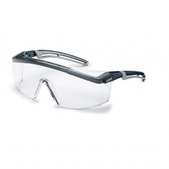 Uvex 9164-187 Astrospec 2.0 Black Frame Clear Lens