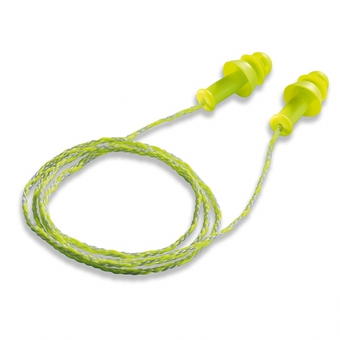 UVEX Whisper+ Reusable Corded Earplugs