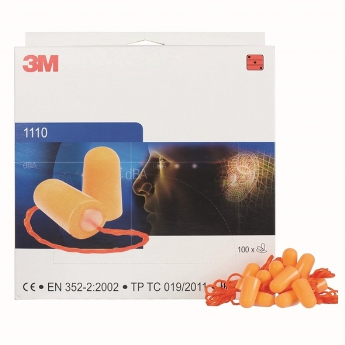 3M 1110 Corded Earplugs