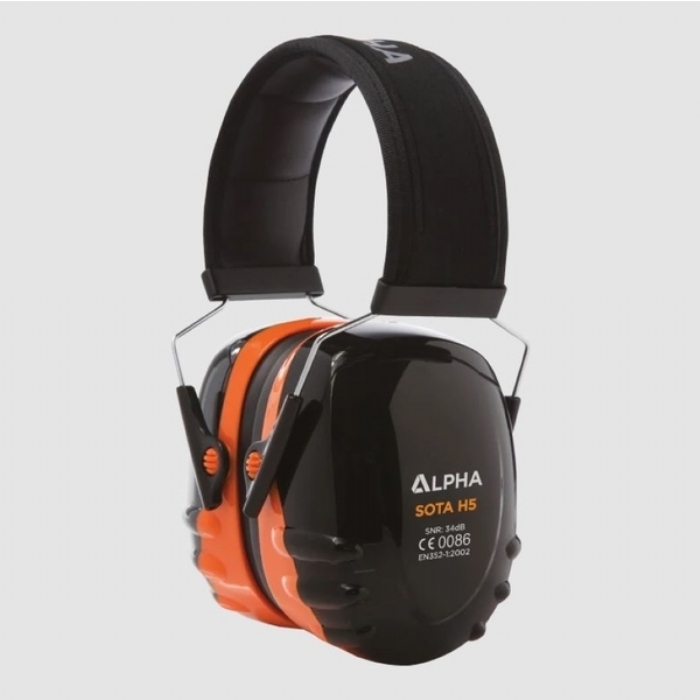 Alpha Solway SOTA H5 Overhead Ear Muff SNR34