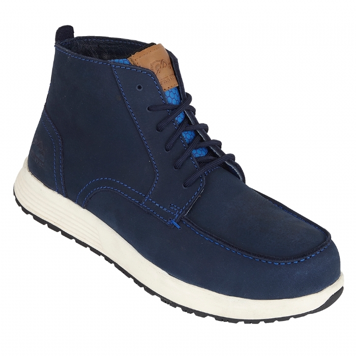 Himalayan 4414 #Vintage Navy Nubuck Composite Safety Boot