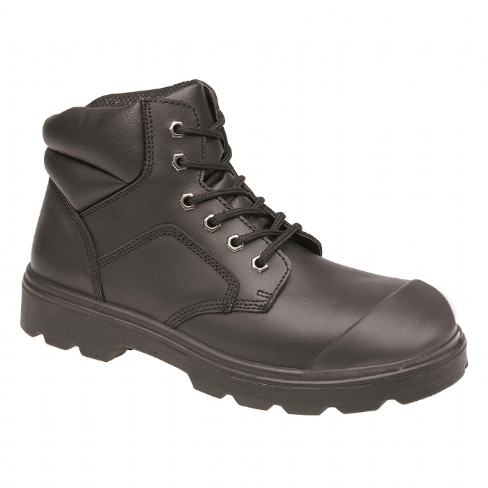 Himalayan 2418 Black Leather Safety Boot