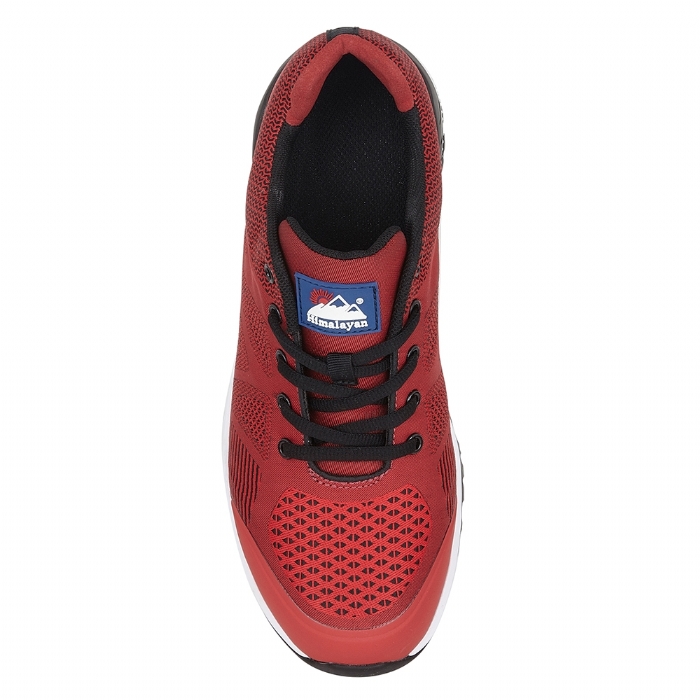  HIMALAYAN Red Bounce Mesh Safety Trainer