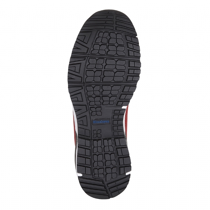  HIMALAYAN Red Bounce Mesh Safety Trainer