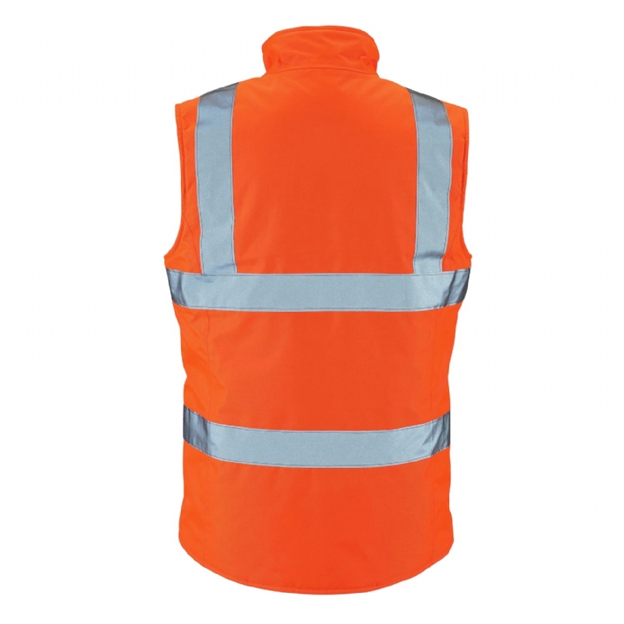 Ladies Hi Vis Orange Anjali Body Warmer