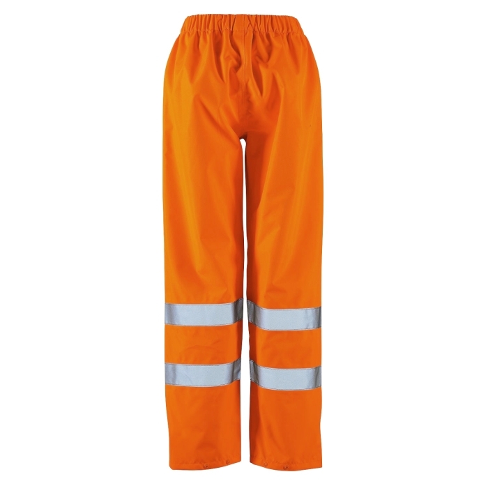 Ladies Hi Vis Orange Dua Over-Trouser