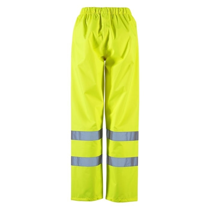 Ladies Hi Vis Yellow Dua Over-Trouser