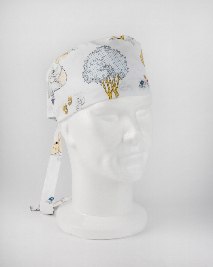 Disney Winnie the Pooh Surgeons Hat 100% Cotton