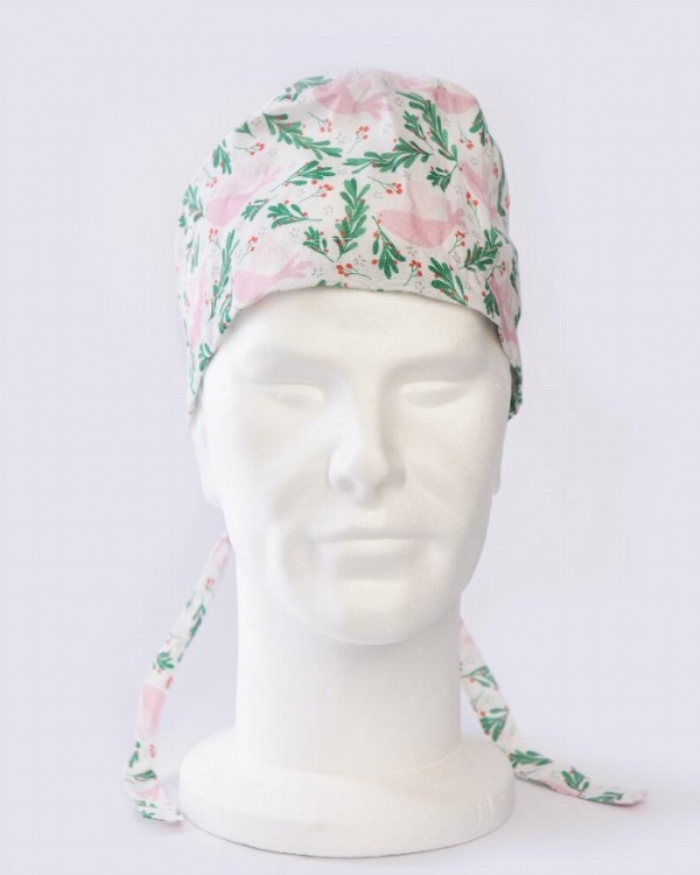  Pink Dove Surgeons Hat 100% Cotton