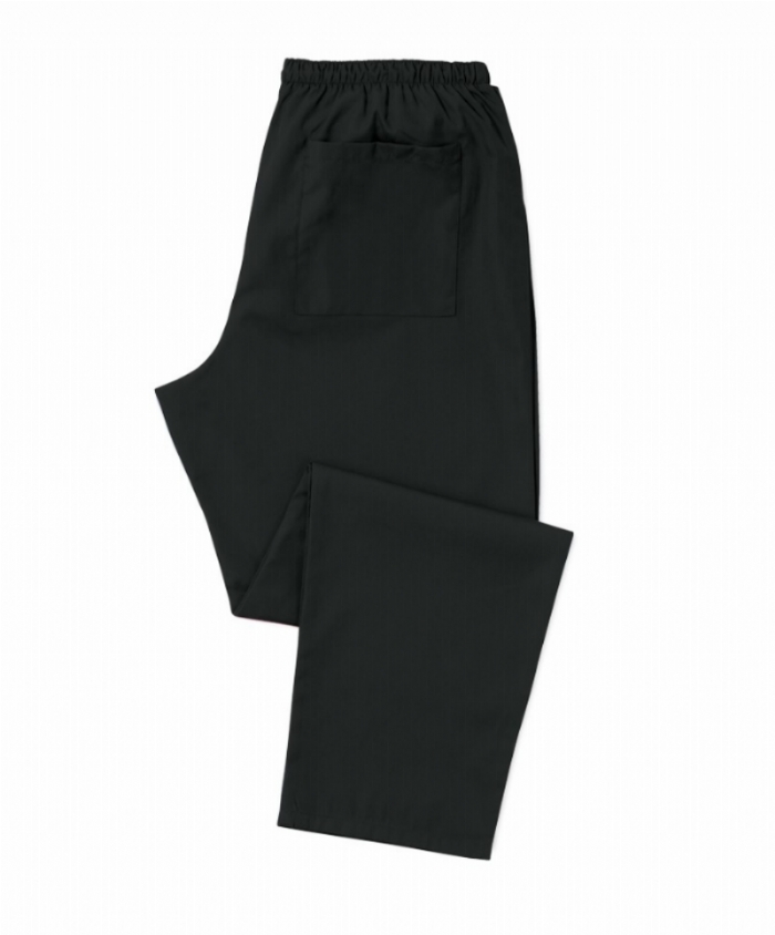 Black Scrub Trousers 100% Cotton