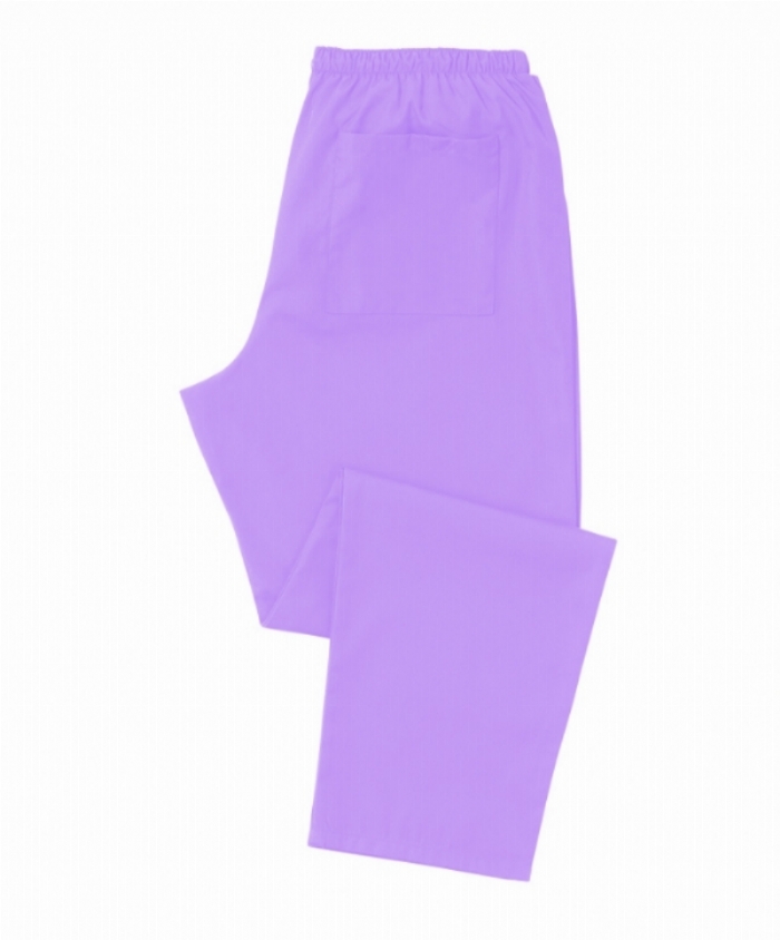Lilac Scrub Trousers 100% Cotton