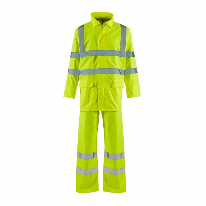 Supertouch Hi-Vis Yellow Lite Rain Suit