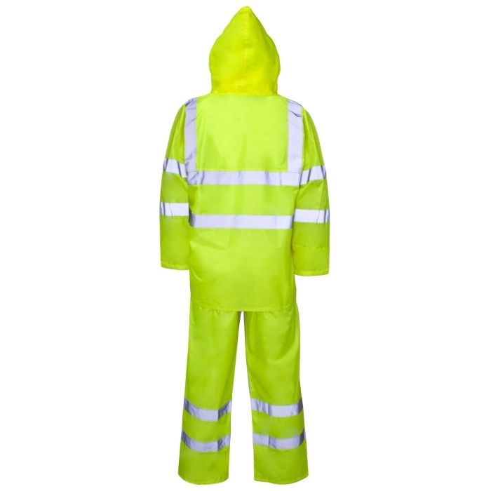 Supertouch Polyester/PVC Reflective Rain Suit