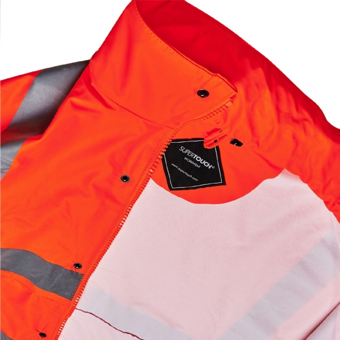 Stormflex® Hi Vis Orange PU Jacket