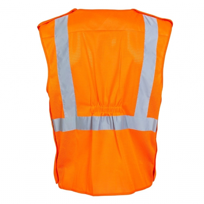 Supertouch Hi Vis Orange Mesh Vest