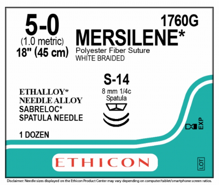 MERSILENE Polyester Fiber Suture