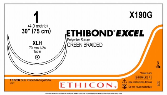 ETHIBOND EXCEL® Polyester Suture